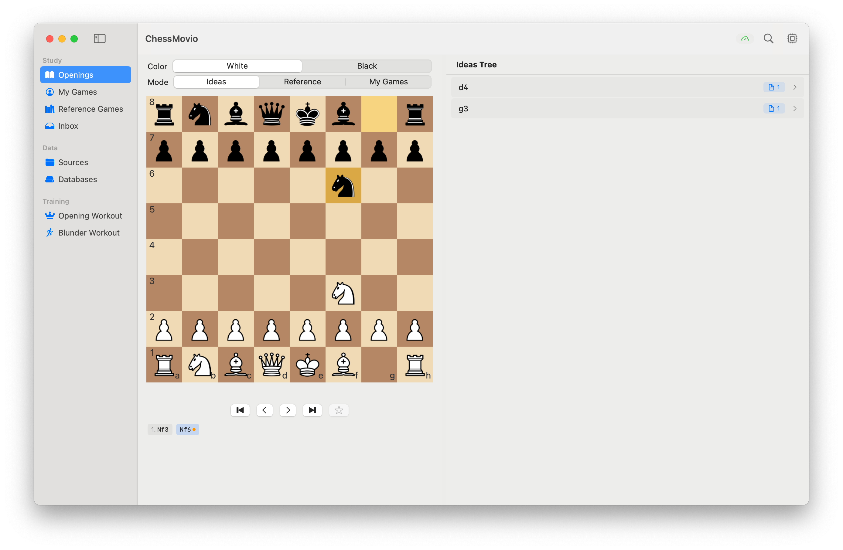 The three opening modes